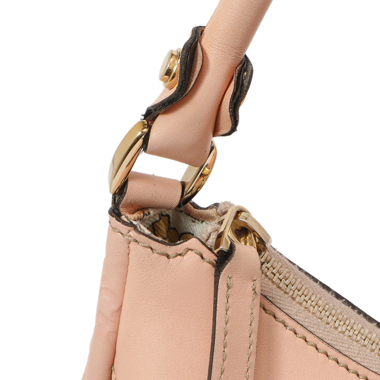 Gucci Pink Guccissima Large D Ring Hobo Handbags Gucci