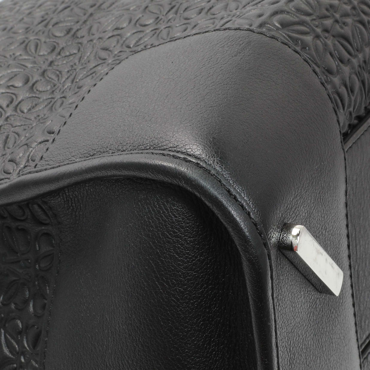 Loewe Black Embossed Repeat Calfskin Amazona 44 Handbags Loewe