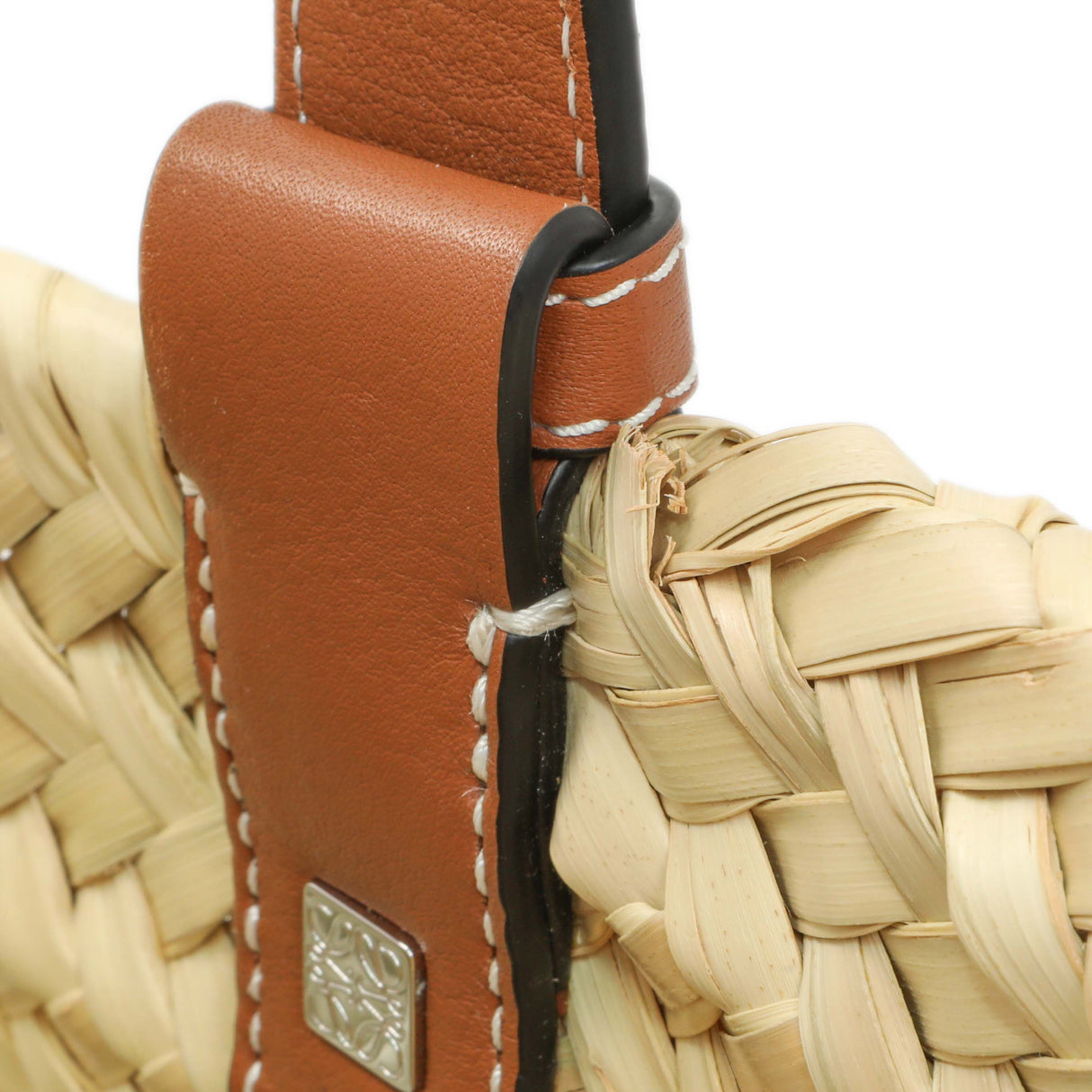 Loewe Raffia Medium Basket Tote Handbags Loewe