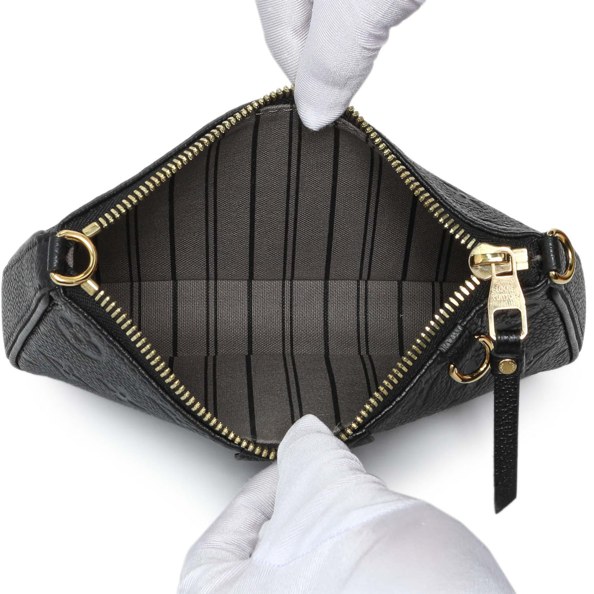 Louis Vuitton Black Empreinte Easy Pouch On Strap Handbags Louis Vuitton