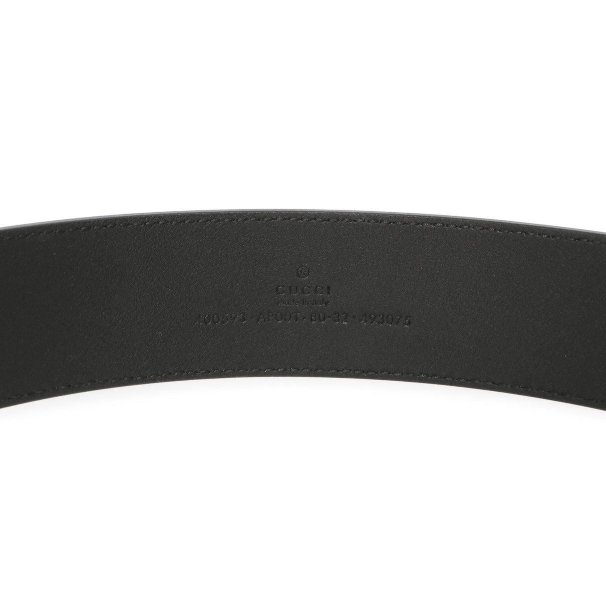 Gucci Black Calfskin Double G 40mm Belt Gucci