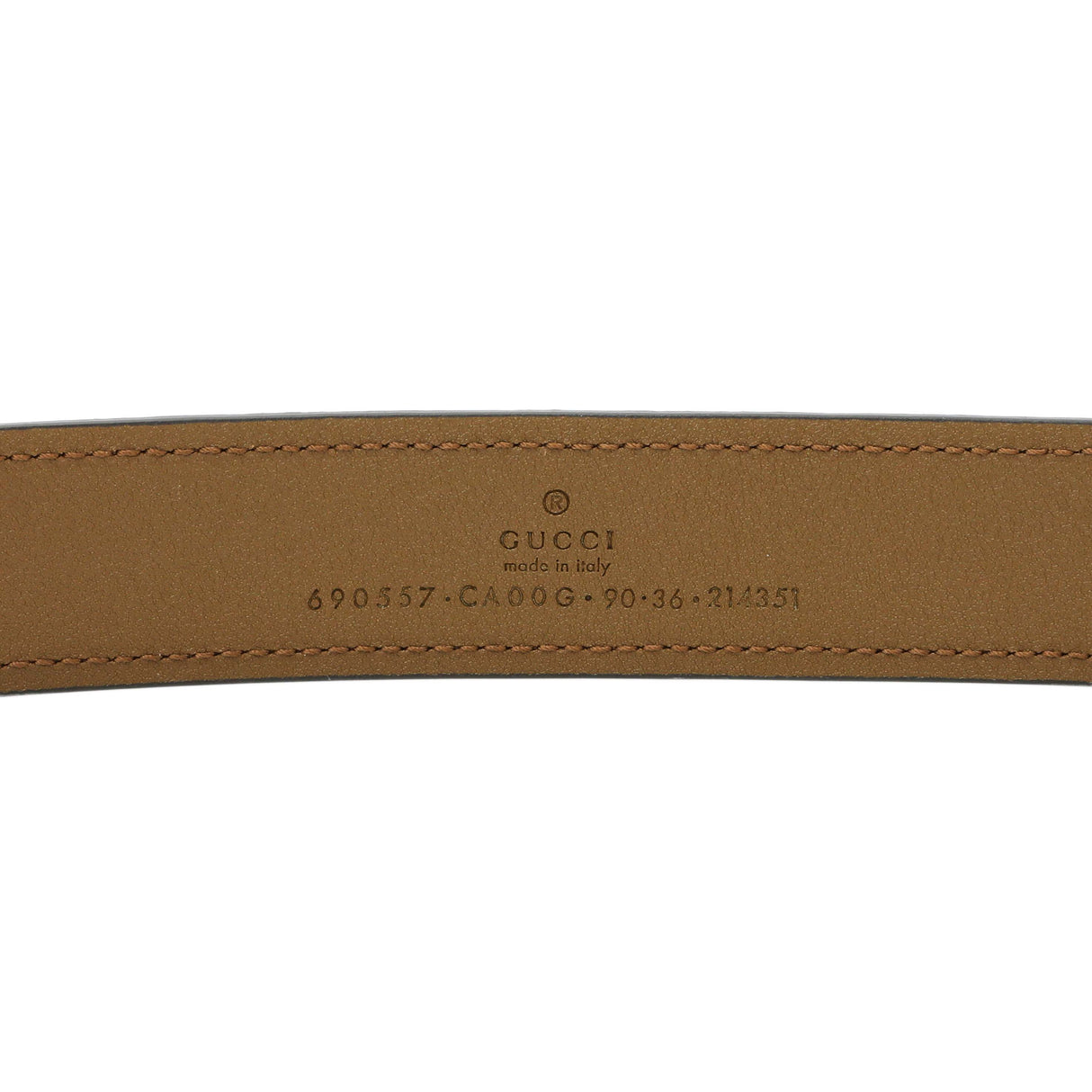 Gucci Brown Suede Blondie 30mm Belt Accessories Gucci
