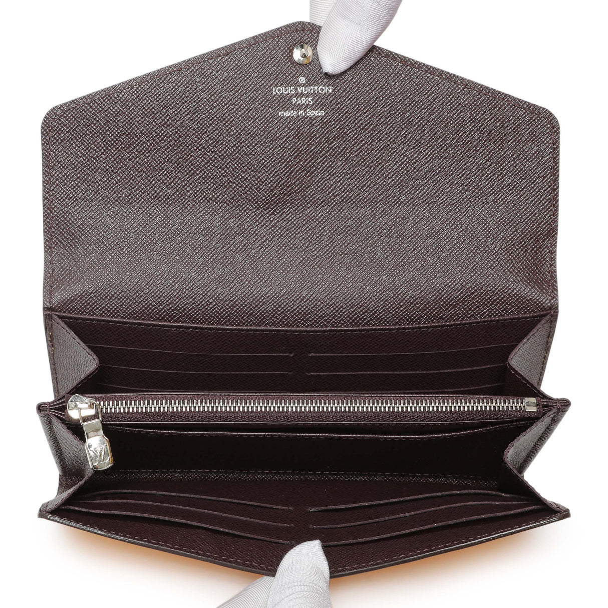 Louis Vuitton Citron Cassis Epi Sarah Wallet NM Accessories Louis Vuitton