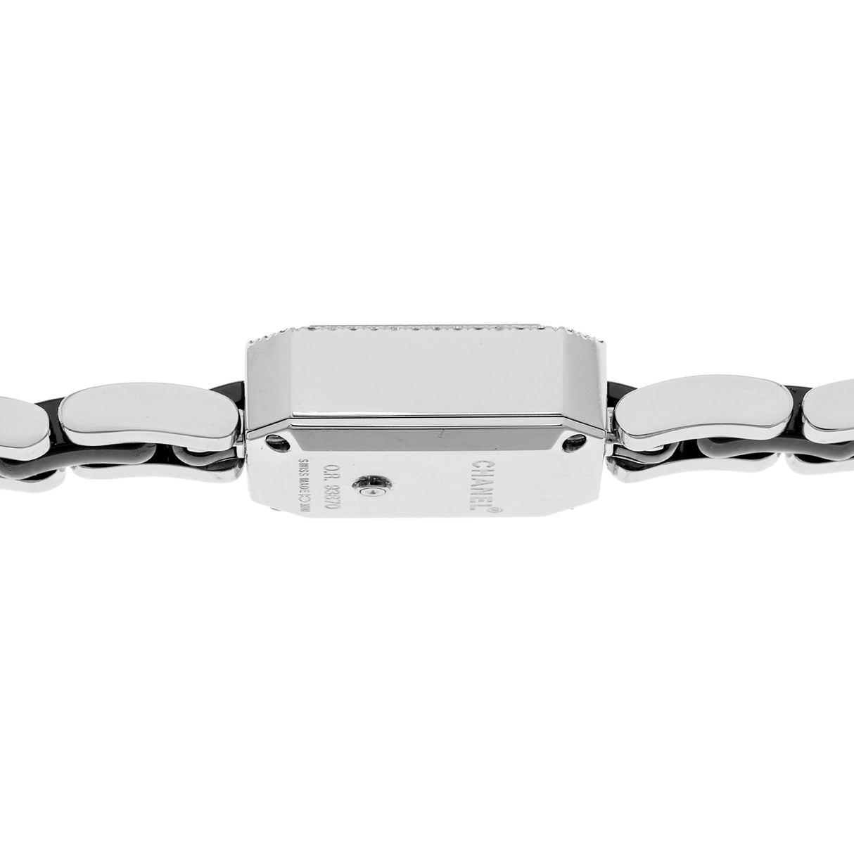 Chanel Stainless Steel Black Ceramic Diamond Premiere H2163 Watches Chanel