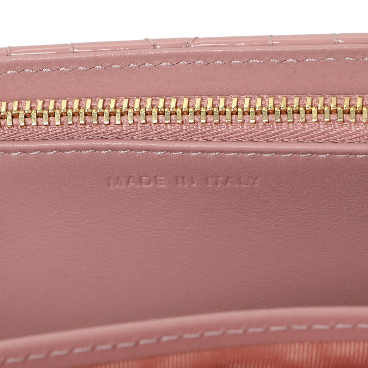 Christian Dior Dusty Pink Patent Cannage My Dior Daily Chain Pouch Handbags Christian Dior