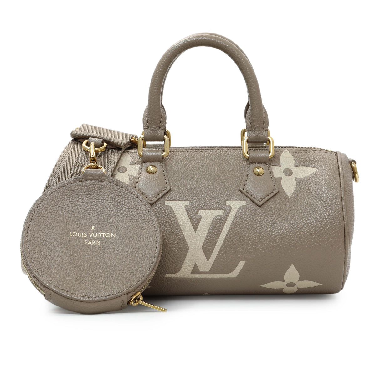 Louis Vuitton Tourterelle Grey Empreinte Papillon BB Handbags Louis Vuitton