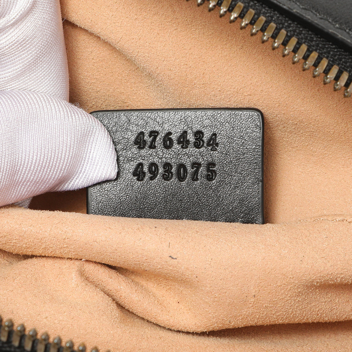 Gucci Black Calfskin Matelasse GG Marmont Belt Bag Handbags Gucci