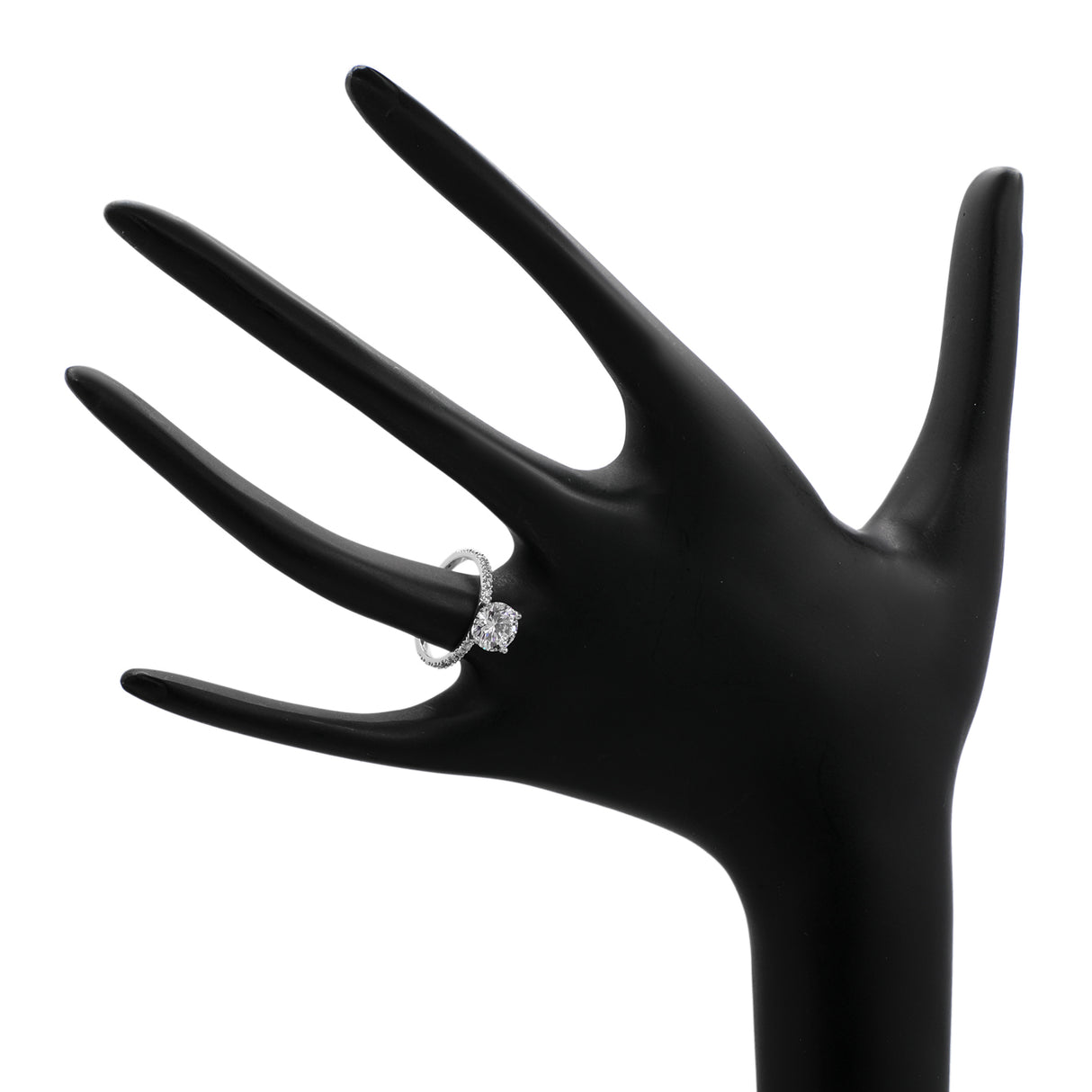 18K White Gold 1.58 Carat Diamond Ring Fine Jewellery Modaselle