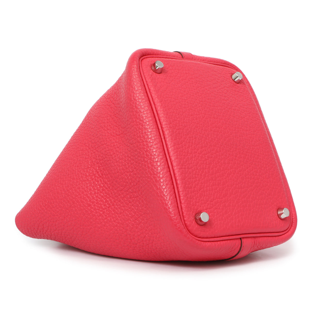 Hermes Rose Extreme Clemence Picotin Lock 18 Handbags Hermes