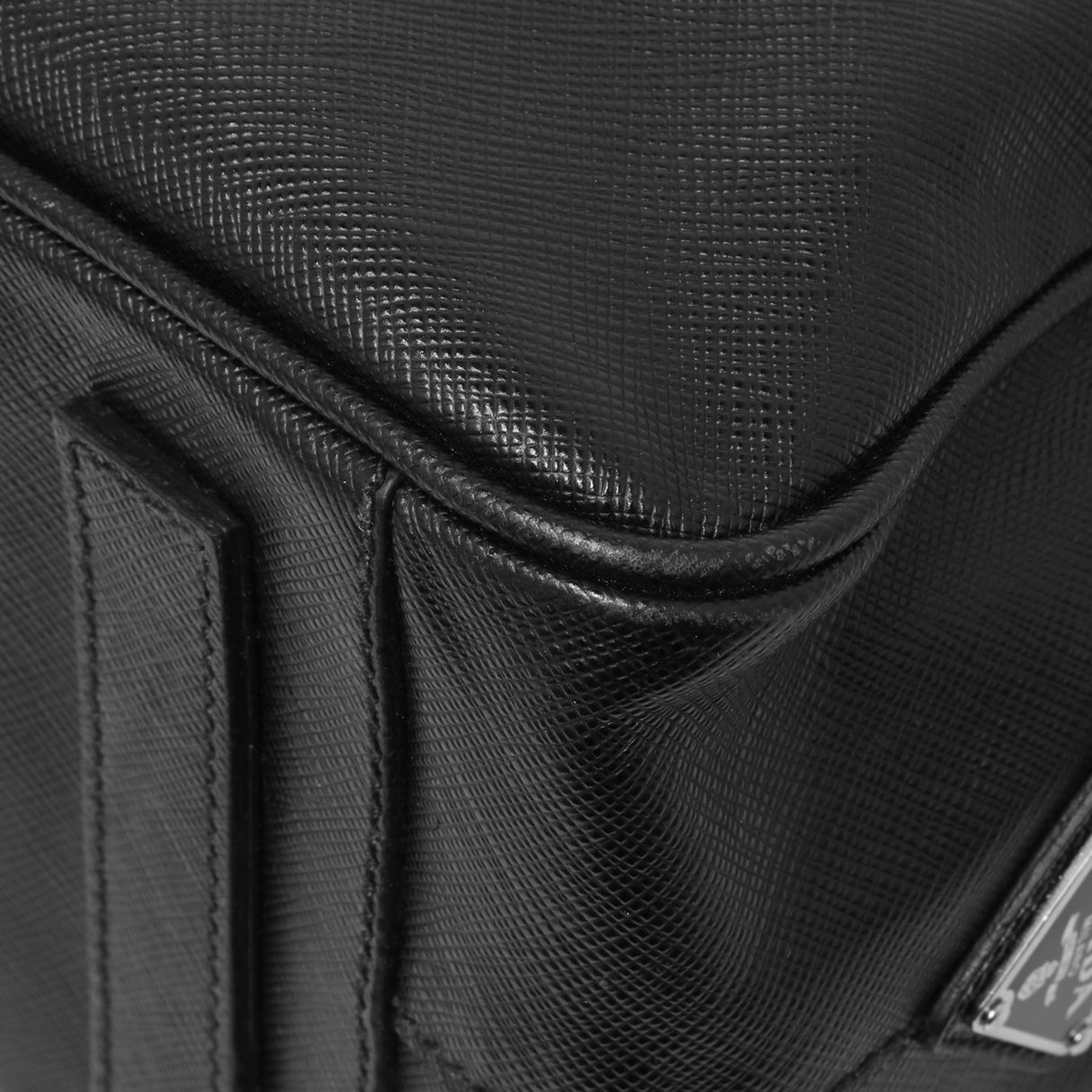 Prada Black Saffiano Travel Briefcase Handbags Prada