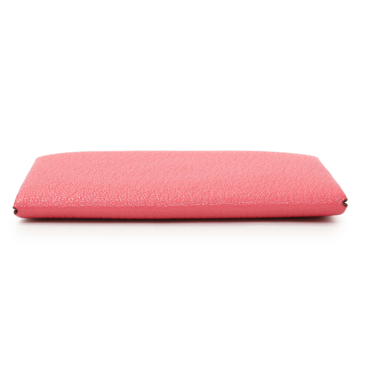Hermes Rose Azalee Chevre Calvi Card Case Accessories Hermes