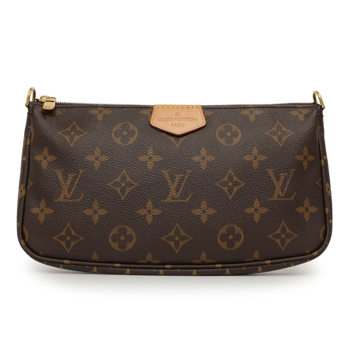 Louis Vuttion Monogram Khaki Multi Pochette Accessories Handbags Louis Vuitton