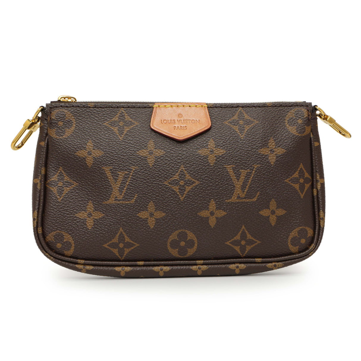 Louis Vuttion Monogram Khaki Multi Pochette Accessories Handbags Louis Vuitton