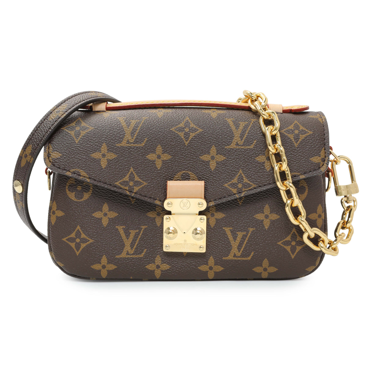 Louis Vuitton Monogram Pochette Metis East West Handbags Louis Vuitton