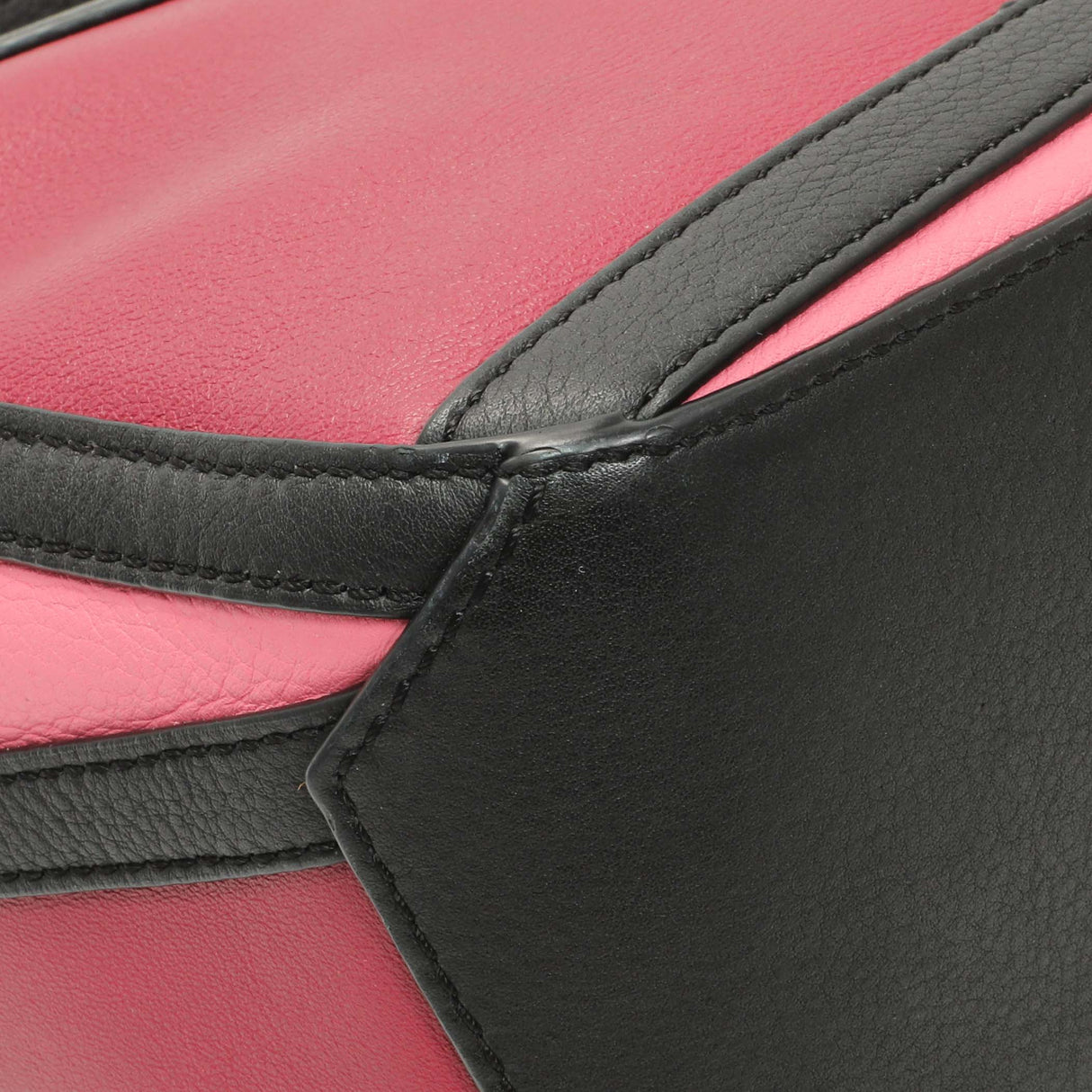 Loewe Raspberry Wild Rose Calfskin Small Graphic Puzzle Bag Handbags Loewe