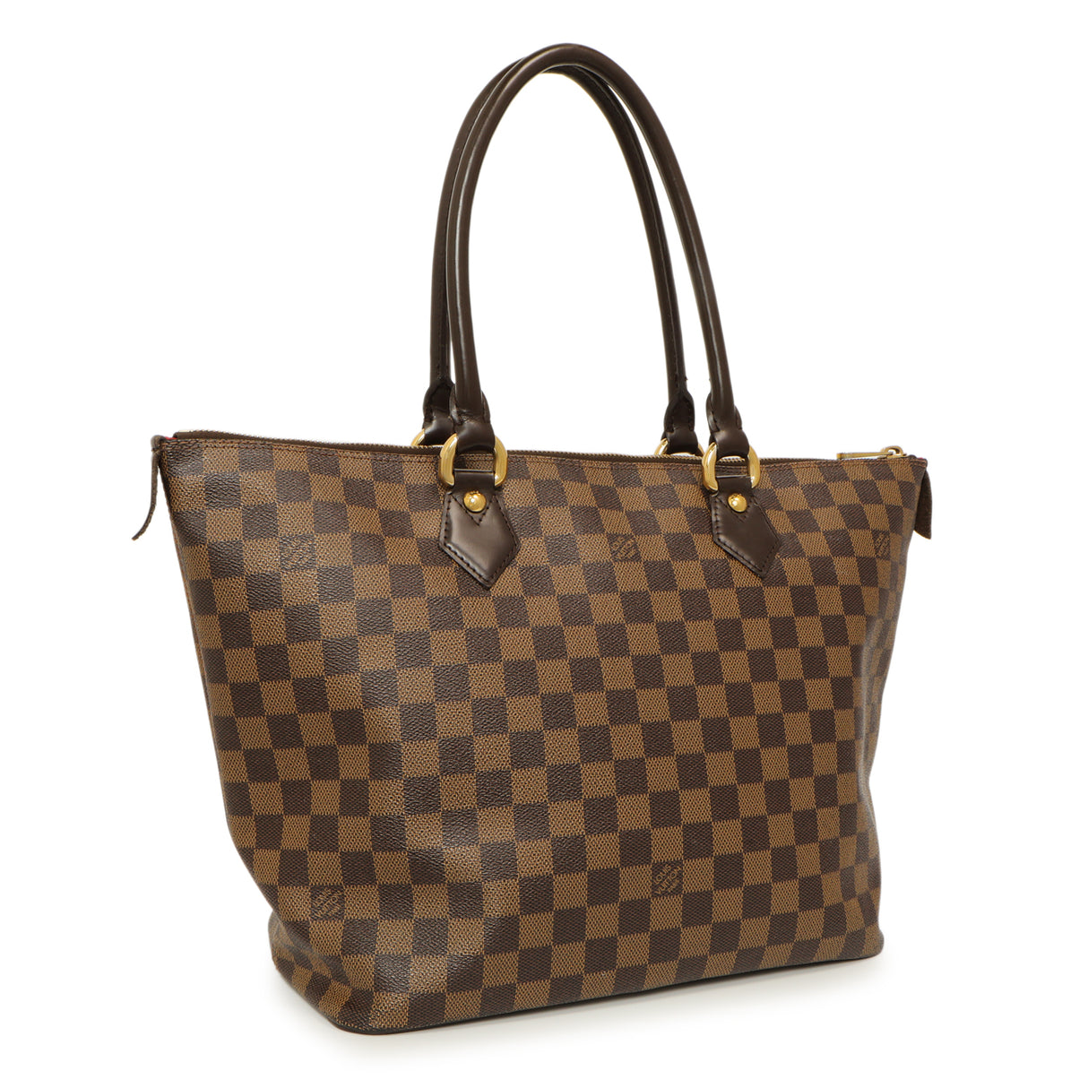Louis Vuitton Damier Ebene Saleya MM Handbags Louis Vuitton