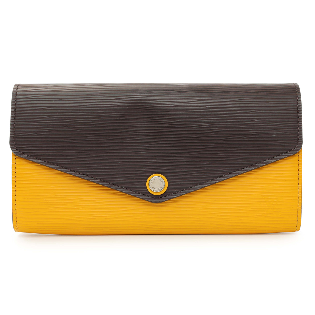 Louis Vuitton Citron Cassis Epi Sarah Wallet NM Accessories Louis Vuitton