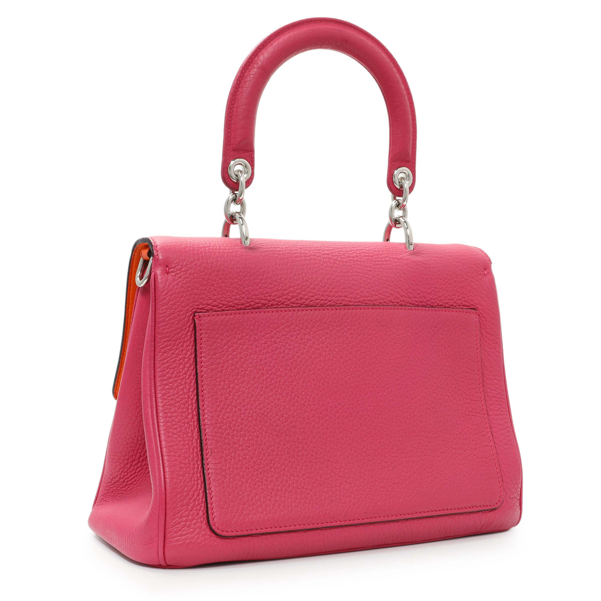 Christian Dior Pink Bullcalf Small Be Dior Flap Handbags Christian Dior