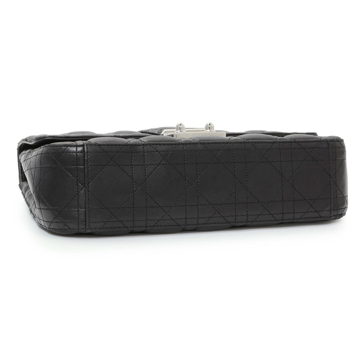 Christian Dior Black Lambskin Cannage Medium Miss Dior Flap Handbags Christian Dior