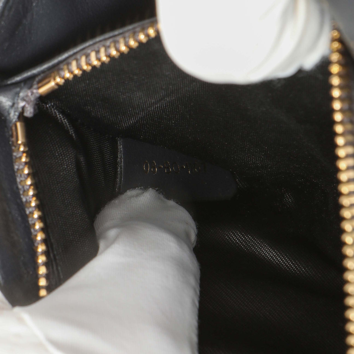 Christian Dior Metallic Gold Patent Micro Cannage Diorama Wallet on Chain Handbags Christian Dior