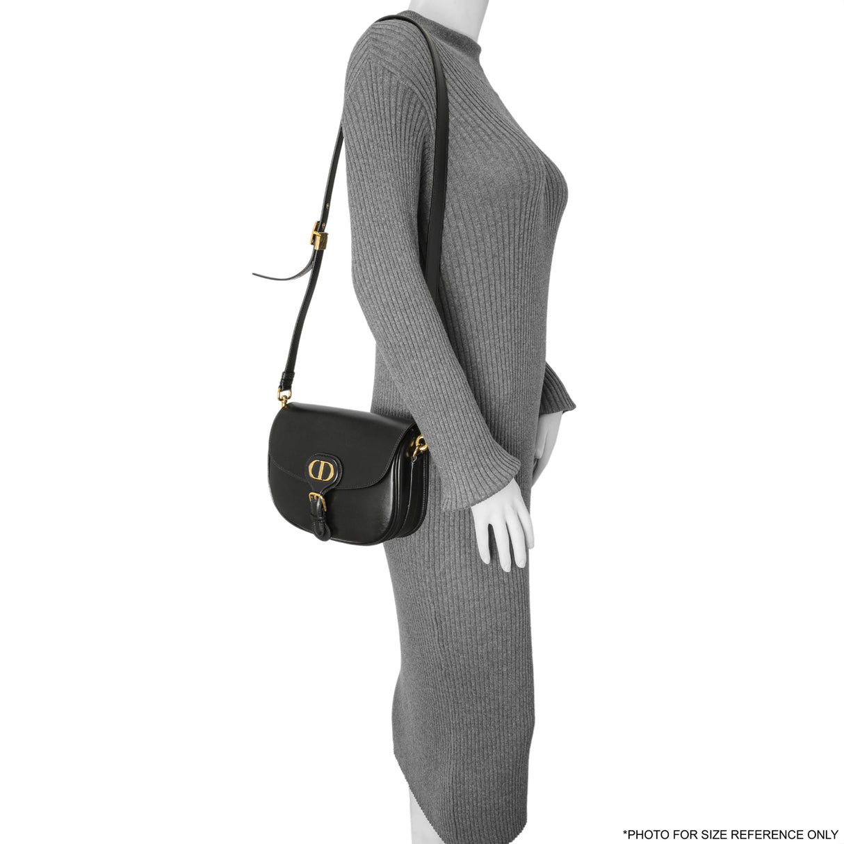 Christian Dior Black Box Calfskin Medium Bobby Bag Handbags Christian Dior