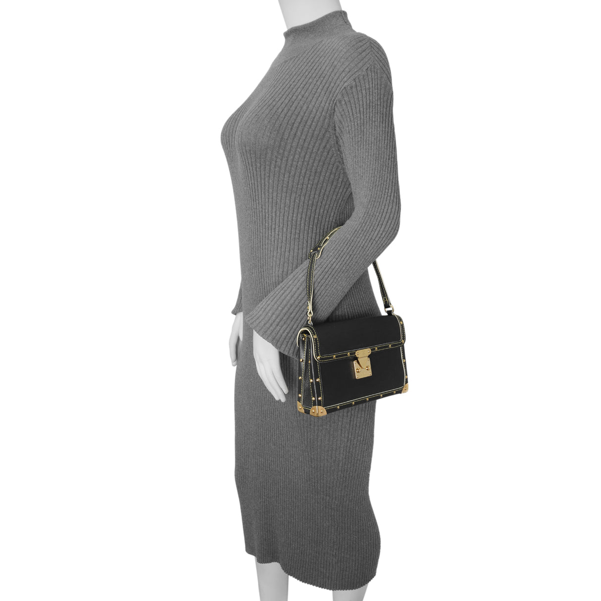 Louis Vuitton Black Suhali L'Aimable Handbags Louis Vuitton