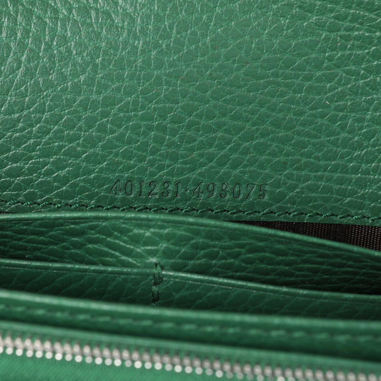 Gucci Emerald Calfskin Mini Dionysus Chain Wallet Handbags Gucci