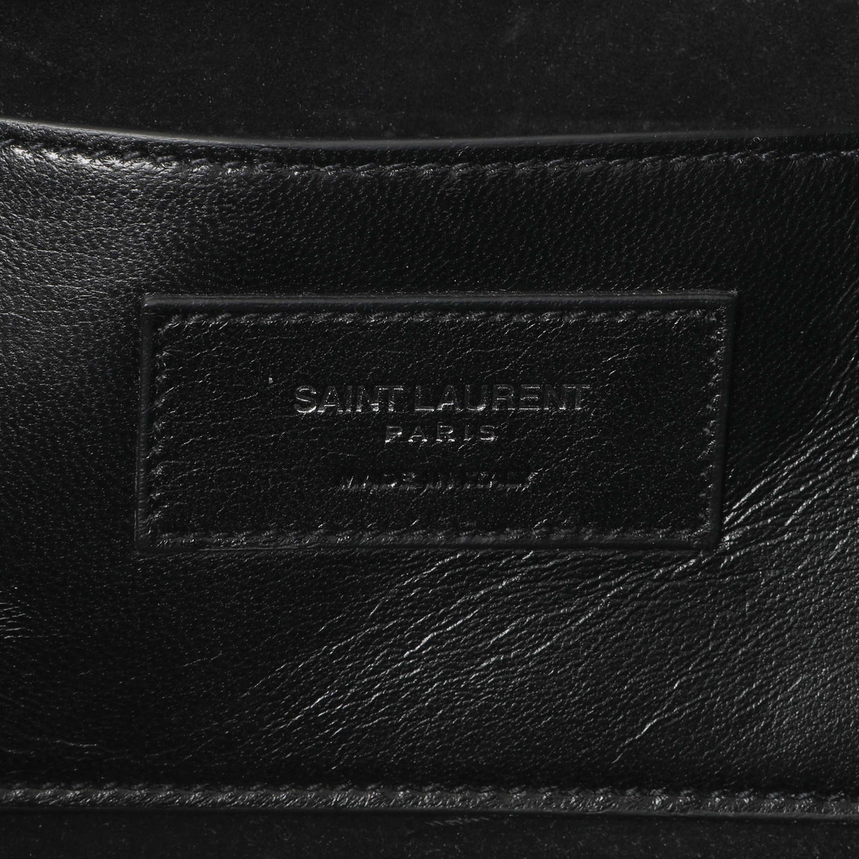 Saint Laurent Black Snakeskin Monogram Kate Tassel Satchel Handbags Saint Laurent