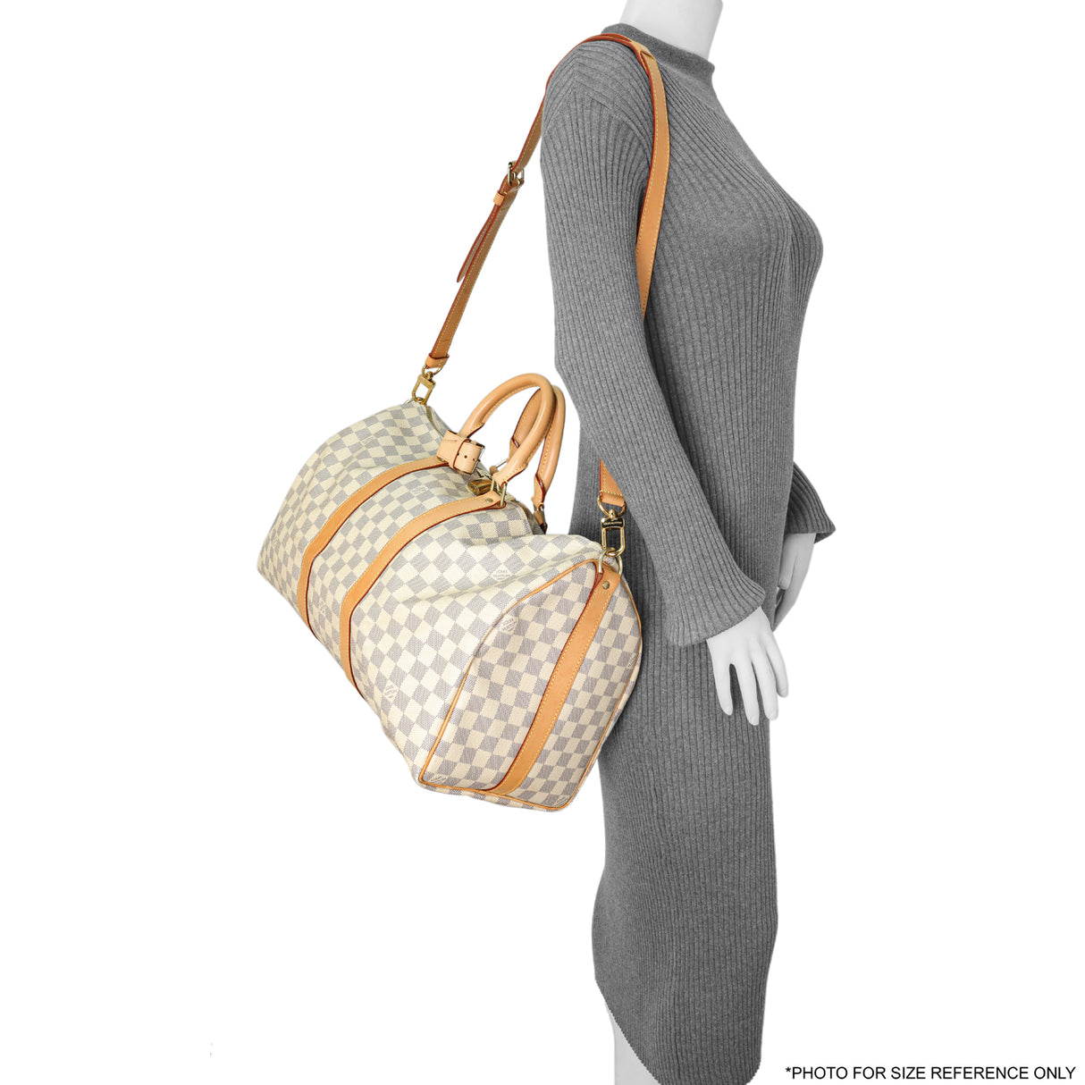 Louis Vuitton Damier Azur Keepall Bandouliere 45 Handbags Louis Vuitton