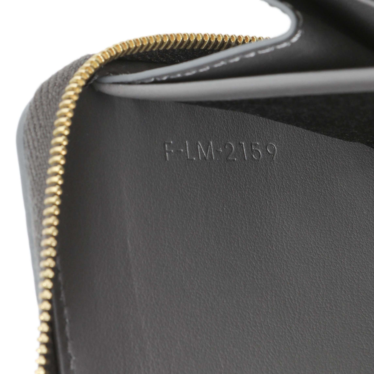 Celine Grey Calfskin Large Zip Around Multifunction Wallet Accessories Celine