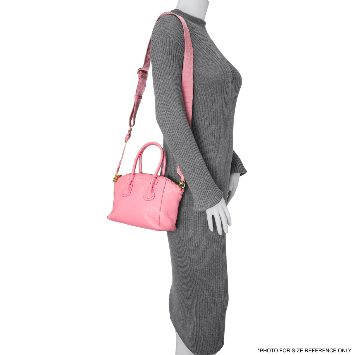 Givenchy Pink Calfskin Mini Sport Antigona Handbags Givenchy