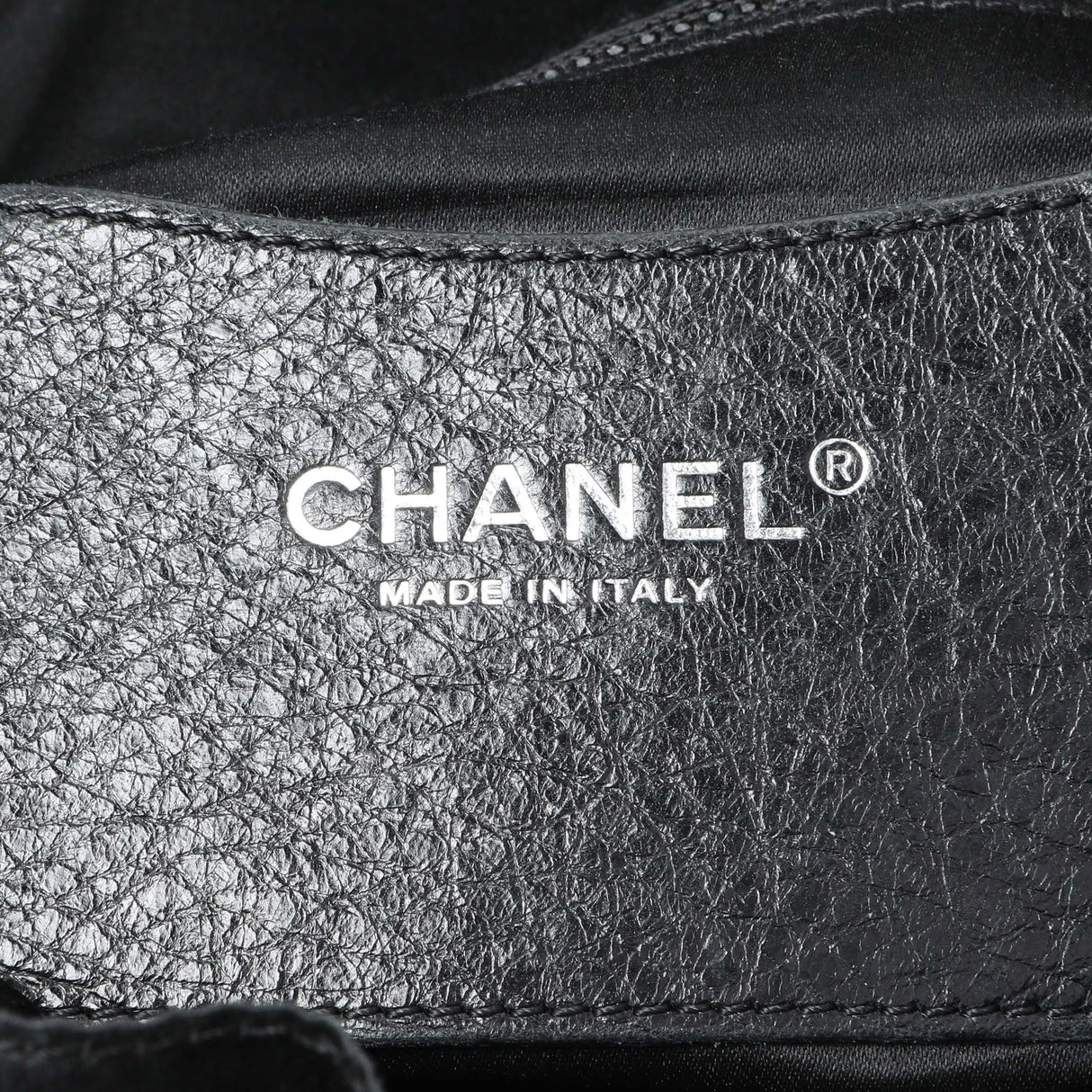 Chanel Black Glazed Calfskin On The Road Bucket Bag Handbags Chanel