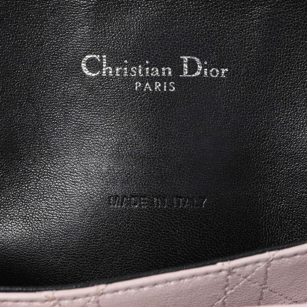 Christian Dior Black Lambskin Cannage Medium Miss Dior Flap Handbags Christian Dior