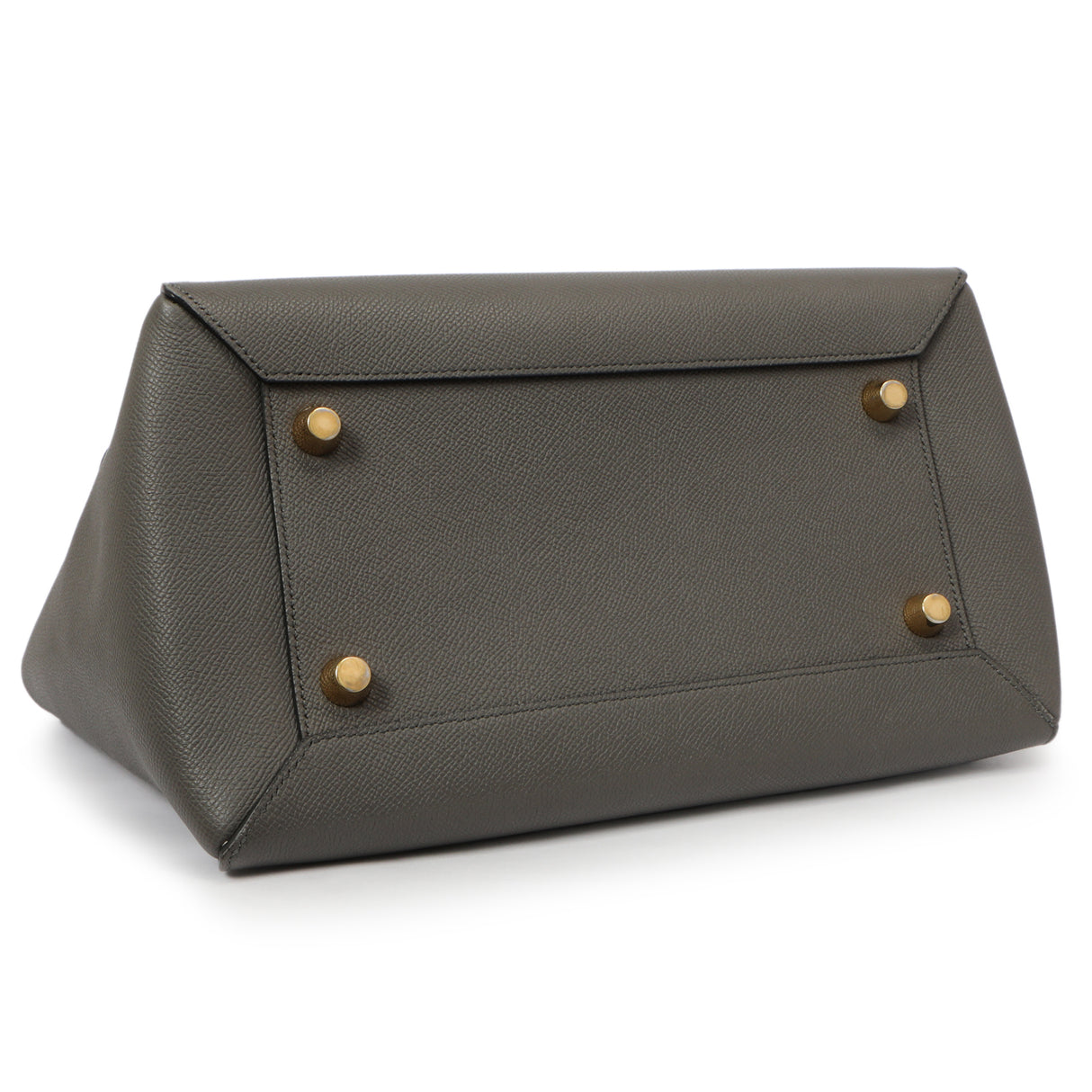 Celine Grey Grained Calfskin Mini Belt Bag Handbags Celine