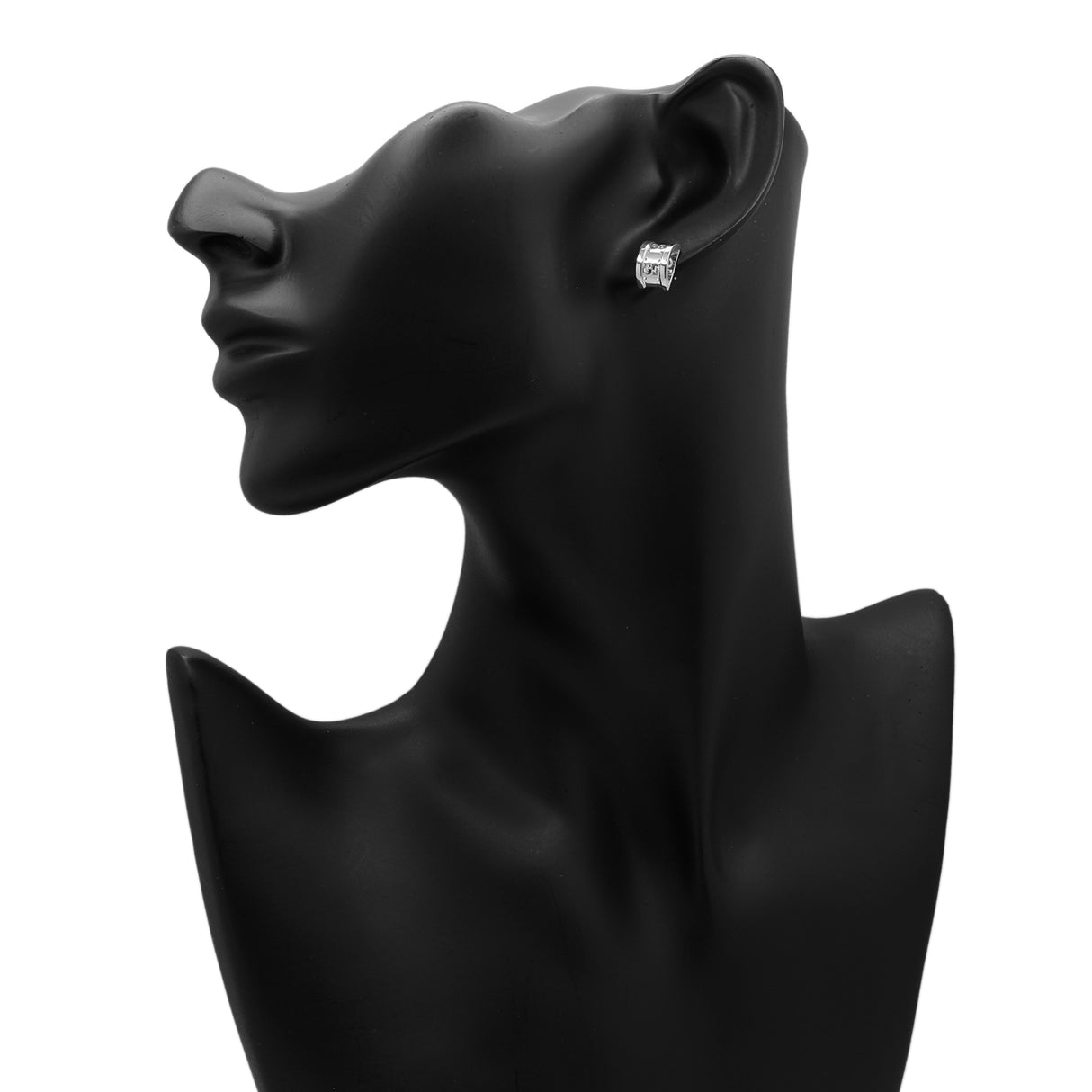 Gucci 18K White Gold Icon Twirl Earrings Designer Jewellery Gucci