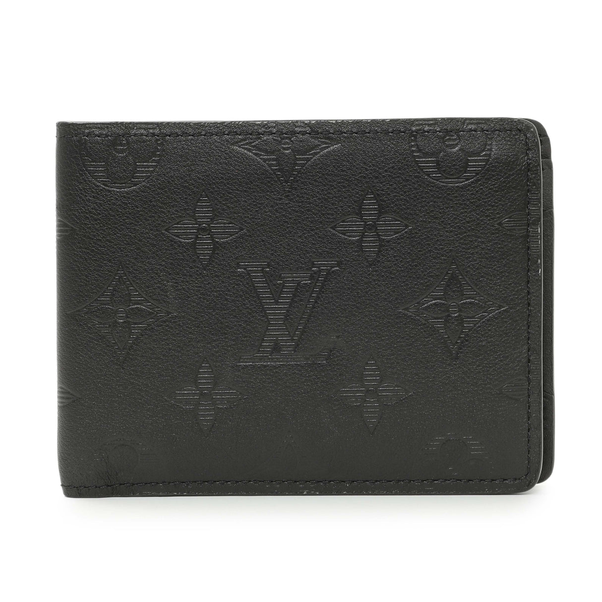 Louis Vuitton Monogram Shadow Calfskin Multiple Wallet Accessories Louis Vuitton