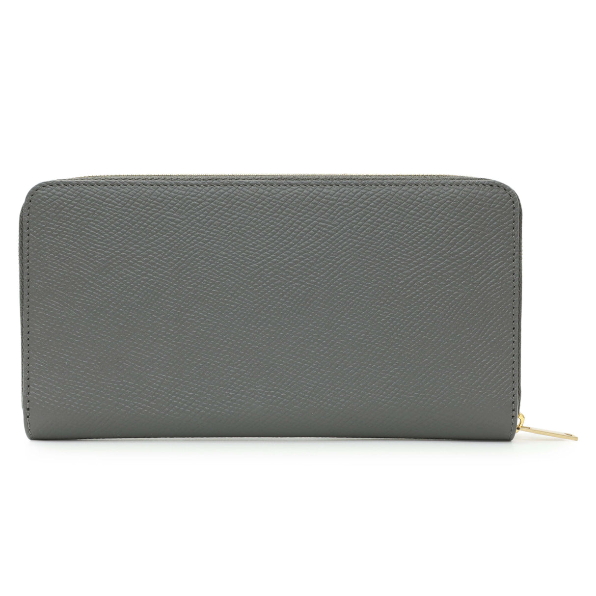 Celine Grey Calfskin Large Zip Around Multifunction Wallet Accessories Celine