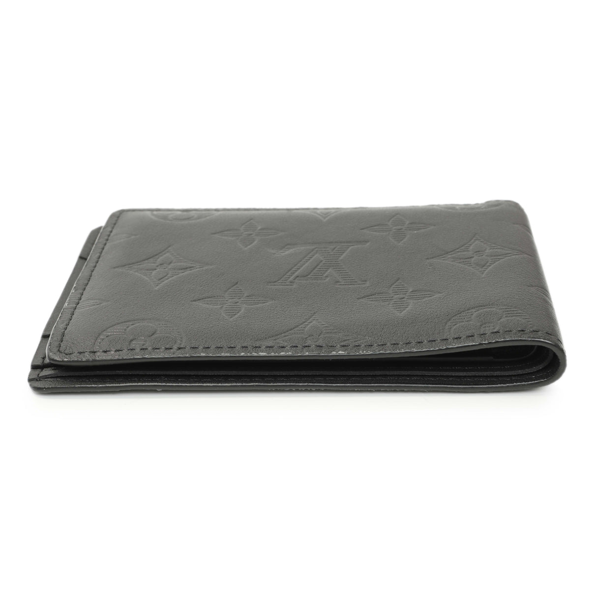 Louis Vuitton Monogram Shadow Calfskin Multiple Wallet Accessories Louis Vuitton