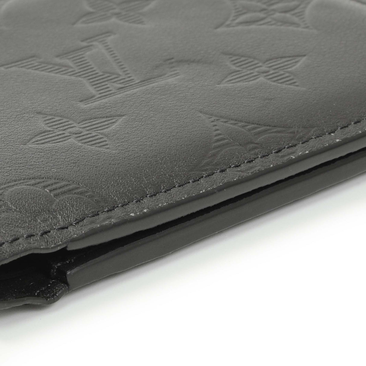 Louis Vuitton Monogram Shadow Calfskin Multiple Wallet Accessories Louis Vuitton