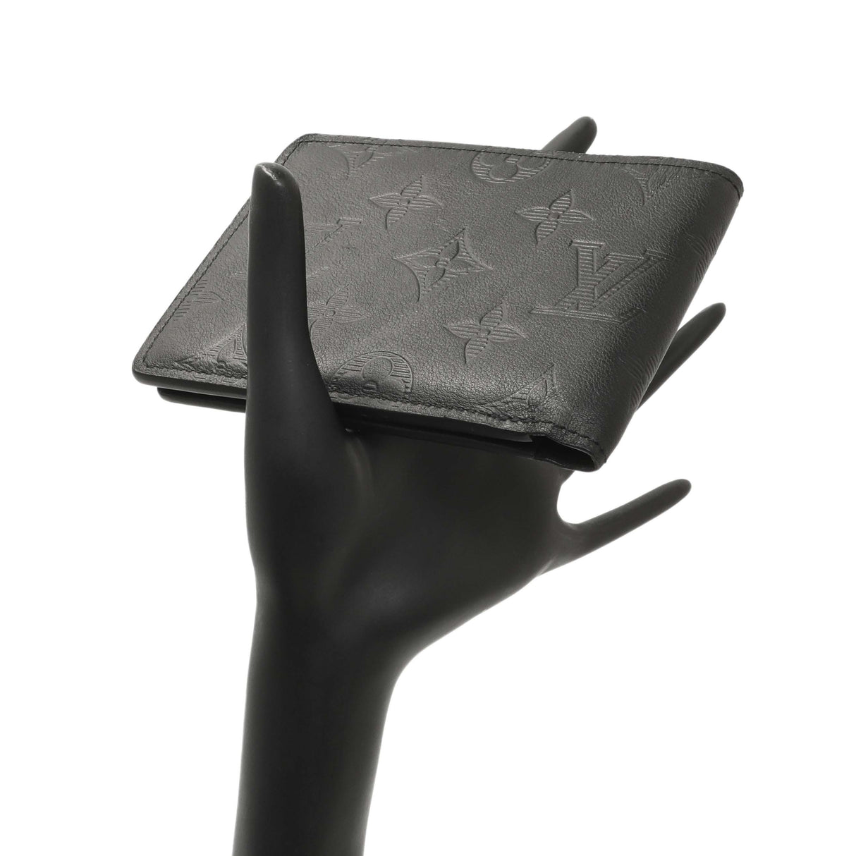 Louis Vuitton Monogram Shadow Calfskin Multiple Wallet Accessories Louis Vuitton