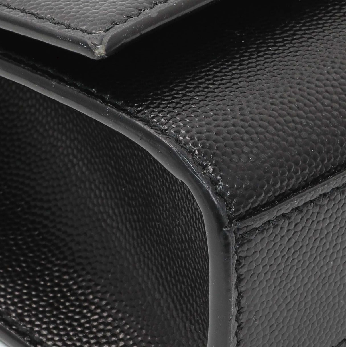 Saint Laurent Black Grain De Poudre Medium Monogram Kate Satchel Handbags Saint Laurent