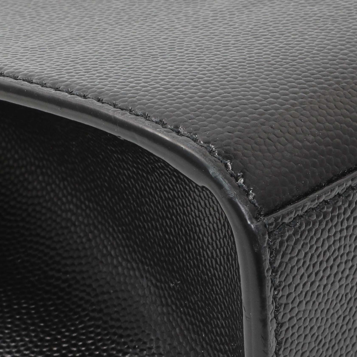 Saint Laurent Black Grain De Poudre Medium Monogram Kate Satchel Handbags Saint Laurent