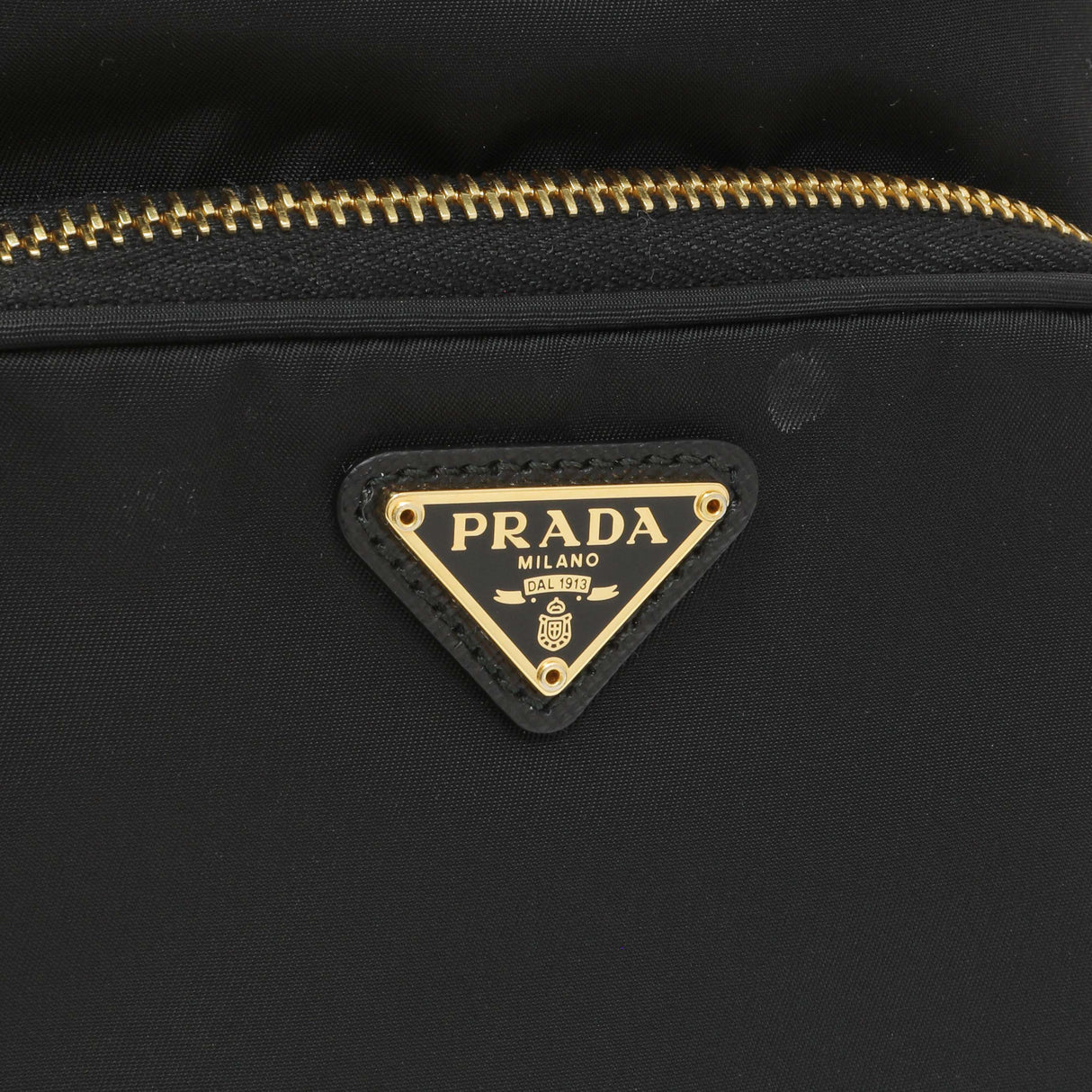 Prada Black Re-Nylon Saffiano Duet Bucket Crossbody Bag Handbags Prada
