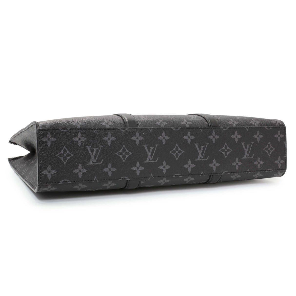 Louis Vuitton Monogram Eclipse Sac Plat Horizontal Zipper Handbags Louis Vuitton
