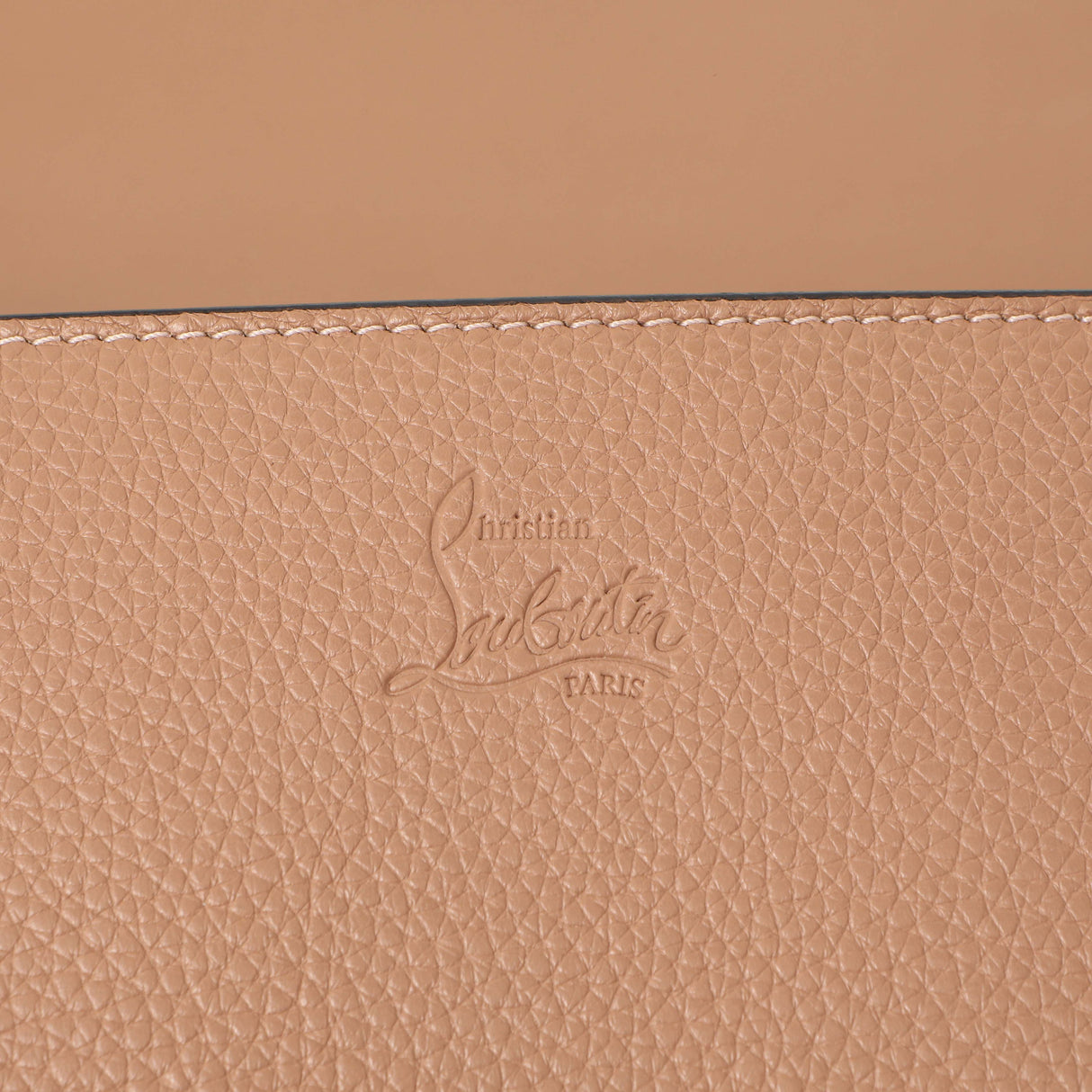 Christian Louboutin Beige Loubinthesky Paloma Clutch Handbags Christian Louboutin