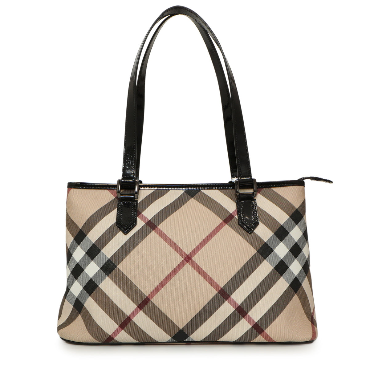 Burberry Supernova Check Regent Tote Handbags Burberry