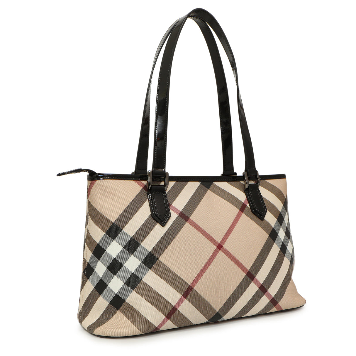 Burberry Supernova Check Regent Tote Handbags Burberry