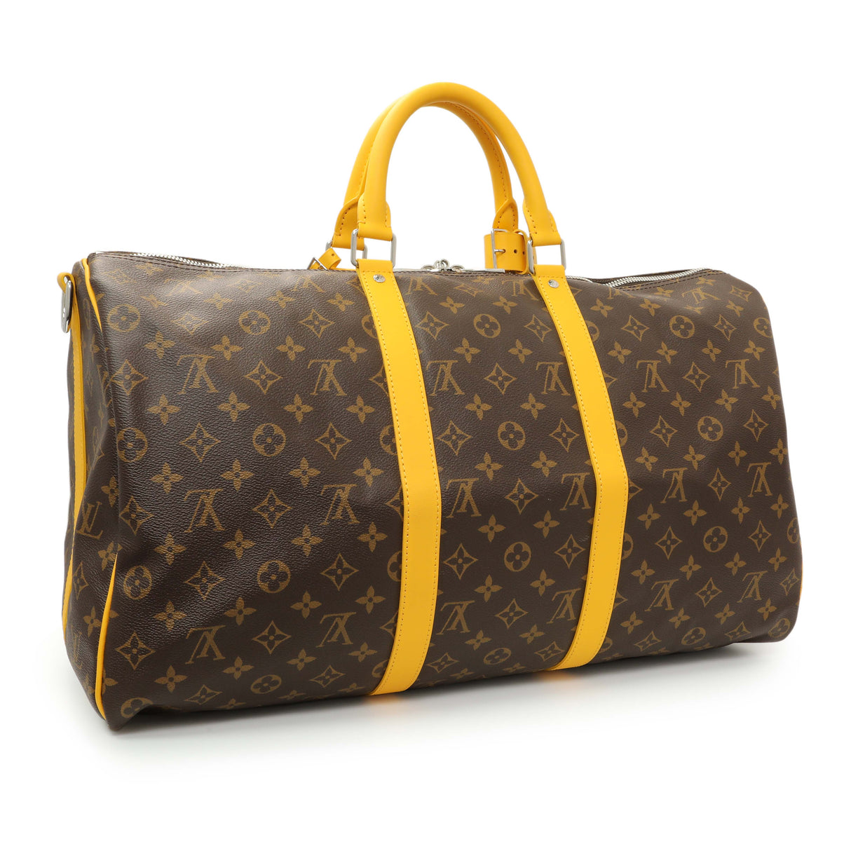 Louis Vuitton Monogram Macassar Keepall Bandouliere 50 Handbags Louis Vuitton