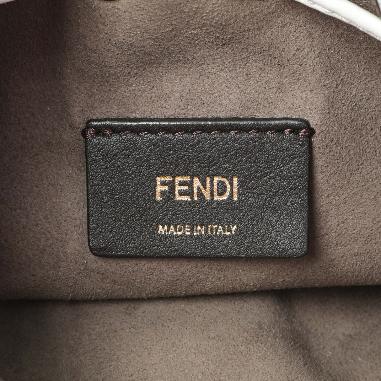 Fendi Vitello Liberty F is Fendi Studded Mini Mon Tresor Bucket Bag Handbags Fendi