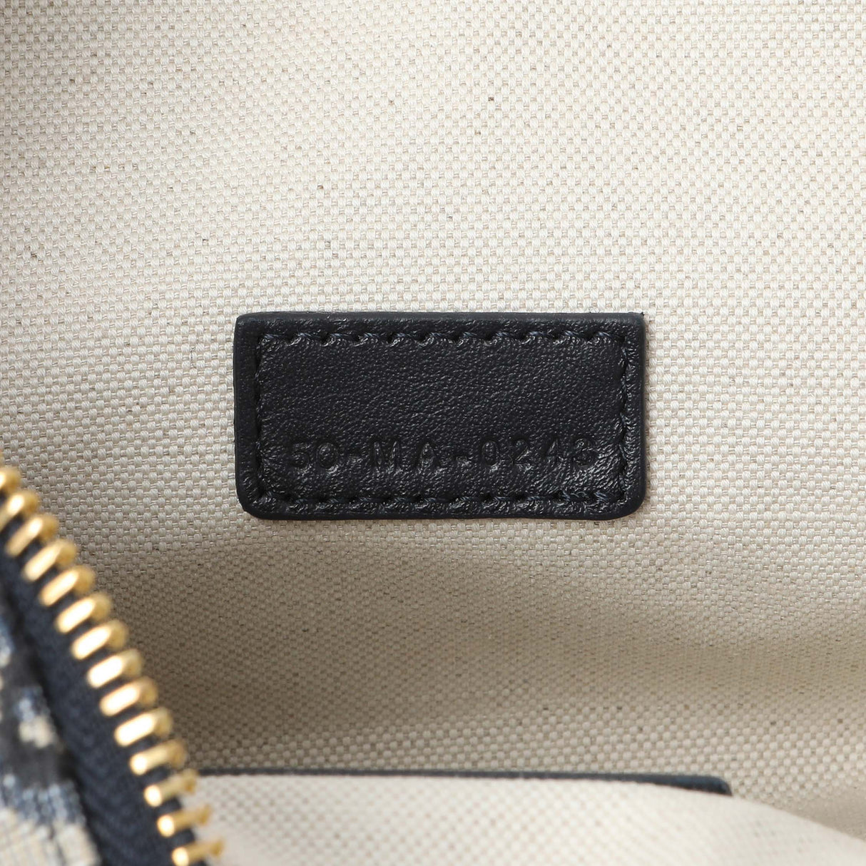 -temp- 84648 Christian Dior Blue Oblique Jacquard Medium DiorTravel Nomad Pouch Handbags Christian Dior